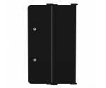 4-Fold ISO Clipboard - Black